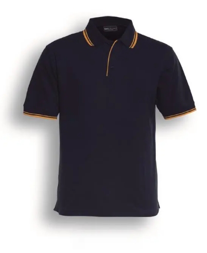 Picture of Bocini, Mens Double Striped Polo